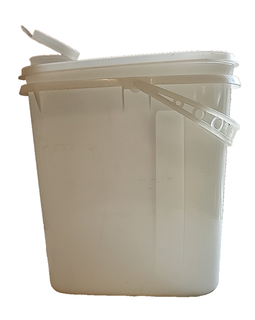 Tupperware Clear Drink Pitcher 587-1 & Lid 510-29 & Handle 593-2 Made In USA